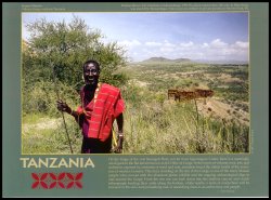 Maasai Warrior, Olduvai Gorge, Tanzania, Africa